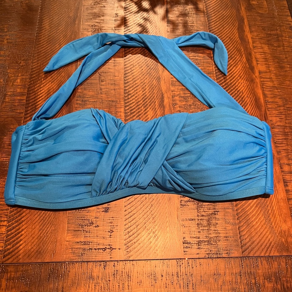 💙Athena Bandeau Swimsuit Bikini Top size 12